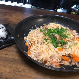 節約！マルタイ棒ラーメンで焼きラーメン